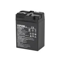 VIPOW гелевый аккумулятор 6V 4Ah (универсальный)