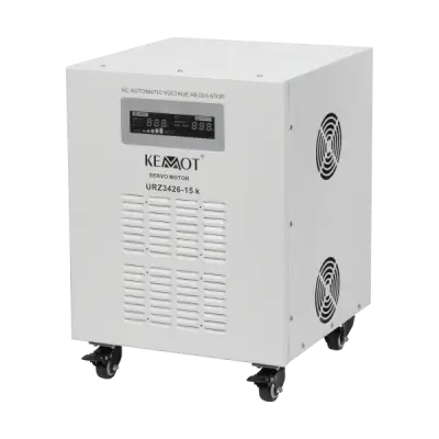 Automatic voltage stabilizer KEMOT MSER-15000 (15000 VA, servomotor)