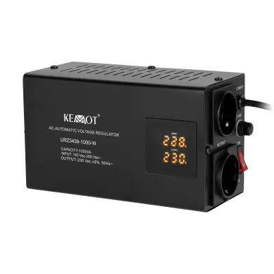 Automatic voltage regulator KEMOT SER-1000-W, 8% precision