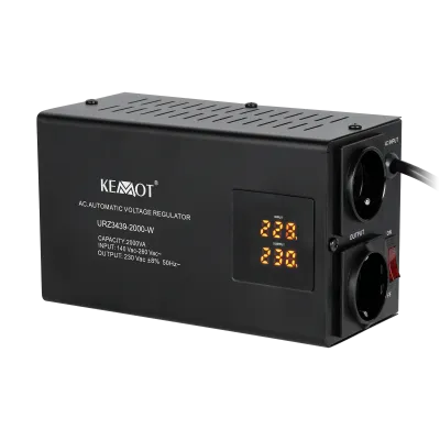 Automatic voltage regulator KEMOT SER-2000-W, precision 8%