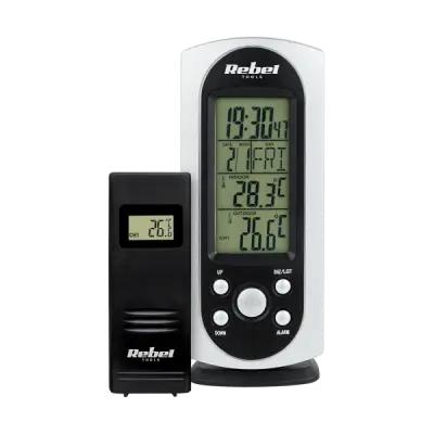 Wireless weather station with outdoor sensor