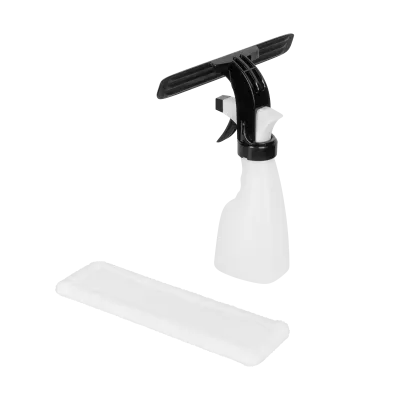 TEESA Spray Bottle with Mop Pad for Window Cleaning