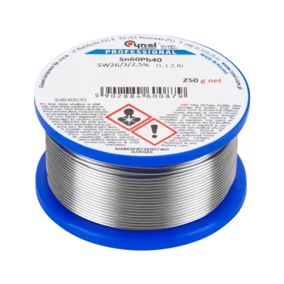 Tin 2mm/250g Sn60Pb40 CYNEL