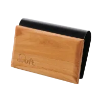 Puidust auto õhuvärskendaja DUFT Tobacco&Vanilla, naturaalne difuusor hoidikuga