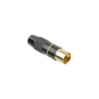 Teleri antennipesa metallkaablile, must