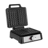 TEESA Waffle Maker, 2 waffles, 1600W, stainless steel, power regulation
