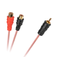 Kaabel 1 x RCA pistik - 2 RCA pesa 0,2 m