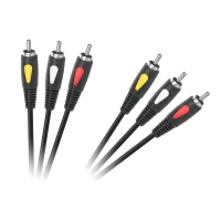 3RCA-3RCA kaabel 3.0m Cabletech Eco-Line