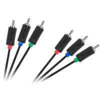 3RCA-3RCA komponendikaabel 1,8 m Cabletech standard