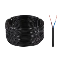 OMYp elektrikaabel 2x0,75 300/300V must