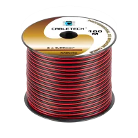 Kõlarikaabel 0,5 mm must ja punane