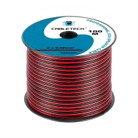 CCA speaker cable 0.50mm black and red