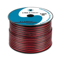 CCA kõlarikaabel 2,5mm must ja punane