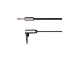 3,5 mm nurga all otsaga pistik 3,5 mm sirge otsaga pistikuga spiraalkaabel 1,8 m Kruger&Matz Basic