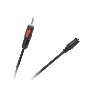 3.5mm jack plug-socket cable 1.0m Cabletech Eco-Line