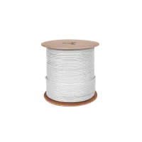 Koaksiaalkaabel F690BV, valge pool, 305 m