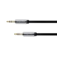 Stereo pesa 3,5 mm pistik-pistik kaabel 1,5 m Kruger&Matz spiraalkaabel