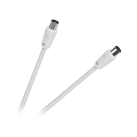 TV - VIDEO cable, white, 1.5m