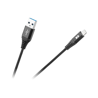 USB to Lightning cable REBEL 100 cm black