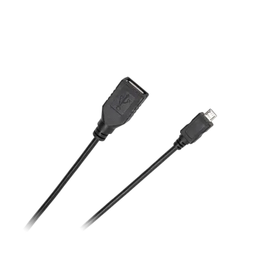 USB cable - micro USB female-male 0.2m Standard