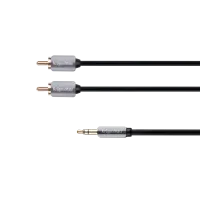 3.5mm jack to 2RCA stereo cable 1.8m Kruger&Matz