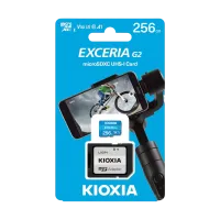 microSD mälukaart 256 GB UHS-I U1 Kioxia adapteriga