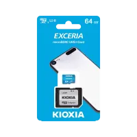 Карта памяти microSDXC 64 ГБ UHS-I U1 Kioxia с адаптером