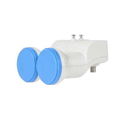 Cabletech kahepealine ühe väljundiga LNB konverter 0,5dB kuldne