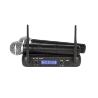 VHF mikrofon, 2 kanalit WR-358LD (2 x käsimikrofonid)