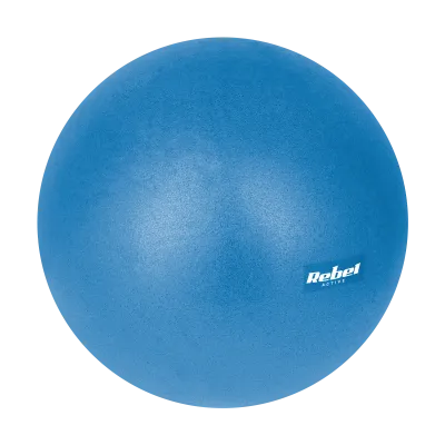 Väike võimlemispall pilatese taastusraviks 25cm, sinine, REBEL ACTIVE