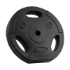 Bitumen weight set 2x15kg, 31mm hole, weight plate with handles, REBEL ACTIVE