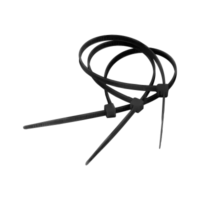 Cable tie 3.6 mm/20 cm black Cabletech 100 pcs.