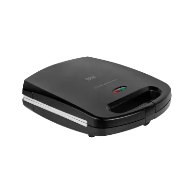 Sandwich maker with ceramic plates for 4 sandwiches