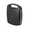 Sandwich maker with ceramic plates for 4 sandwiches
