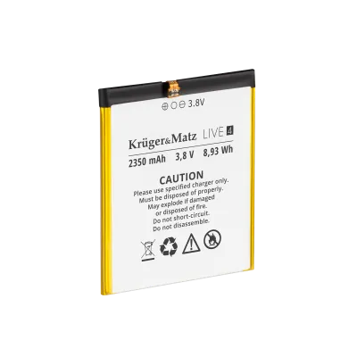 Original battery for Kruger&Matz Live 4/4S