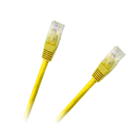 Patch cord UTP cable 8c plug-plug 0.5m CCA yellow
