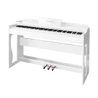 Kruger&Matz KMDP-135 digitaalne klaver, läikiv valge