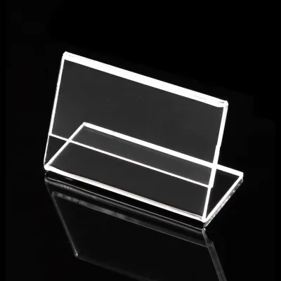 Horizontal description stand 80x60/2 (large price tag 105x80)