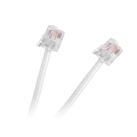 Telefonikaabel valge-valge 3m