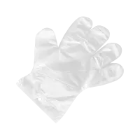 Ühekordsed plastkindad (ära rebimiseks) 1 komplekt = 100 tükki.