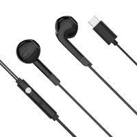 Kruger&Matz C2 USB-C kõrvaklapid mikrofoniga - must