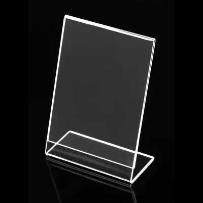 L-shaped A4 vertical stand