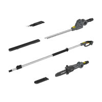 Teleskoopilised juhtmeta oksakäärid + saag 2in1 Rebel