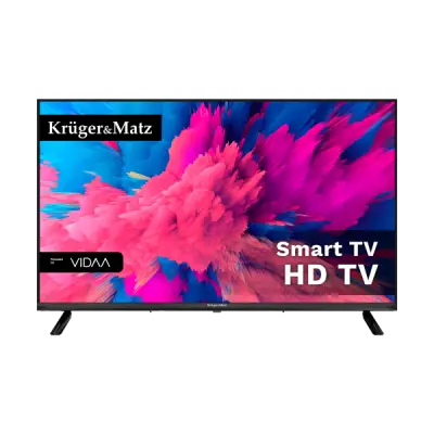 Kruger&Matz 32" HD nutiteler DVB-T2/S2 H.265 Hevc