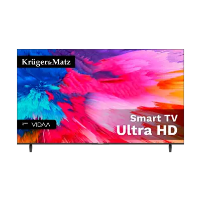 Kruger&Matz 65" UHD nutiteler DVB-T2/S2 H.265 Hevc