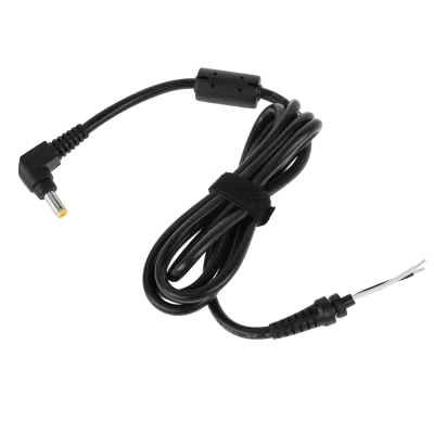 5.5/2.5 (19V/7.1A) power plug with cable for Rebel assembly