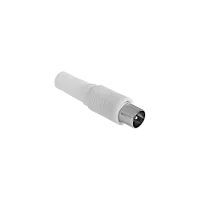 Teleri antennipistik, pikk, valge, Cabletech