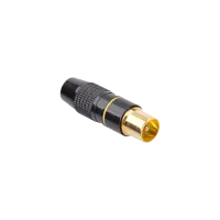 Teleri antennipistik, metallist, must