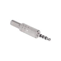 3,5 mm metallist nelja kontaktiga Jack pistik
