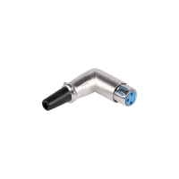 Nurga all olev emane mikrofoni pistik